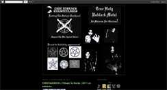 Desktop Screenshot of metal-hellig-usvart-fanzine.blogspot.com