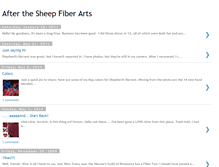 Tablet Screenshot of afterthesheepfiber.blogspot.com