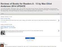 Tablet Screenshot of maxbookreviews.blogspot.com