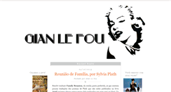 Desktop Screenshot of gianlefou.blogspot.com