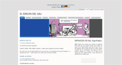 Desktop Screenshot of elrincondelgau.blogspot.com