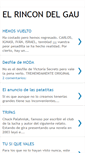 Mobile Screenshot of elrincondelgau.blogspot.com