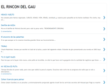 Tablet Screenshot of elrincondelgau.blogspot.com