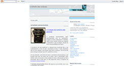 Desktop Screenshot of oinfinitodasnoticias.blogspot.com