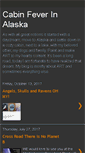 Mobile Screenshot of cabinfeverinalaska.blogspot.com