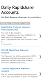 Mobile Screenshot of daily-accounts.blogspot.com