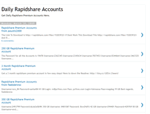 Tablet Screenshot of daily-accounts.blogspot.com