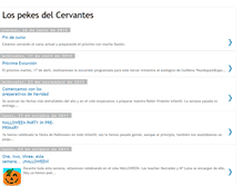 Tablet Screenshot of lospekesdelcervantes.blogspot.com