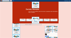 Desktop Screenshot of daniele-menezes.blogspot.com