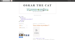 Desktop Screenshot of oskarthecat.blogspot.com