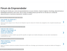 Tablet Screenshot of forumdoempreendedor.blogspot.com