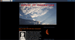 Desktop Screenshot of houseofformation.blogspot.com