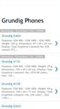 Mobile Screenshot of grundigphonesri.blogspot.com