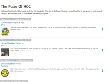 Tablet Screenshot of hccpulse.blogspot.com