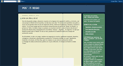 Desktop Screenshot of pos-t-regio.blogspot.com