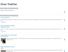 Tablet Screenshot of omantradition.blogspot.com