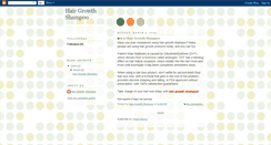 Desktop Screenshot of hair-growth-shampoo.blogspot.com
