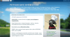 Desktop Screenshot of petfoodsafe2010.blogspot.com