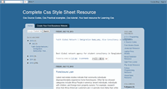 Desktop Screenshot of cssbulk.blogspot.com