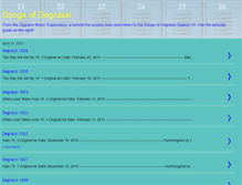 Tablet Screenshot of musicofdegrassi.blogspot.com