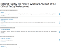 Tablet Screenshot of lynchburgtaxdayteaparty.blogspot.com