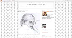 Desktop Screenshot of ninajohansson.blogspot.com