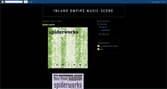 Desktop Screenshot of inlandempiremusicscene.blogspot.com