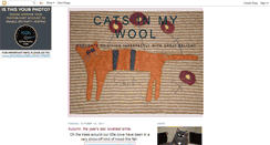Desktop Screenshot of catsinmywool.blogspot.com