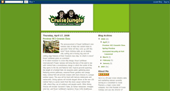 Desktop Screenshot of cruisejungle.blogspot.com