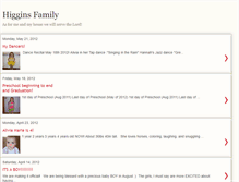 Tablet Screenshot of higginskids.blogspot.com