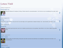 Tablet Screenshot of lottensvarld.blogspot.com
