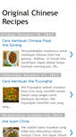 Mobile Screenshot of original-chinese-recipes.blogspot.com