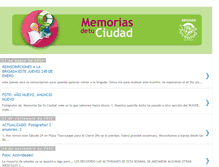 Tablet Screenshot of memoriasdetuciudad.blogspot.com