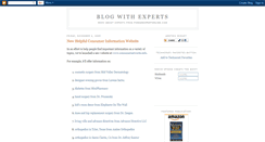 Desktop Screenshot of blogwithexperts.blogspot.com