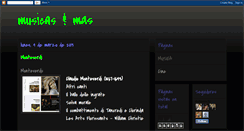 Desktop Screenshot of musicasycine.blogspot.com