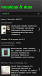Mobile Screenshot of musicasycine.blogspot.com