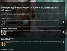 Tablet Screenshot of next-top-model-profile.blogspot.com