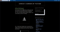 Desktop Screenshot of chrisxcorner.blogspot.com