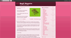 Desktop Screenshot of magic-magazine.blogspot.com