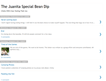 Tablet Screenshot of juanitaspecialbeandip.blogspot.com