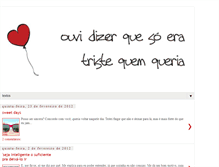 Tablet Screenshot of ouvidizerquesoeratristequemqueria.blogspot.com