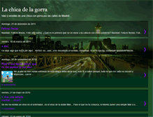 Tablet Screenshot of lachicadelagorra.blogspot.com