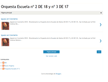 Tablet Screenshot of orquestaesc2.blogspot.com