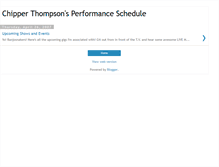 Tablet Screenshot of chipperthompson.blogspot.com