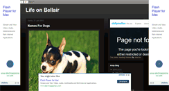 Desktop Screenshot of lifeonbellair.blogspot.com