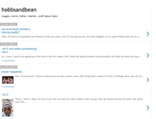 Tablet Screenshot of hobbsandbean.blogspot.com