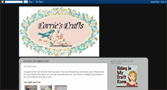 Desktop Screenshot of corriescrafts.blogspot.com