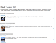 Tablet Screenshot of naudvanderven.blogspot.com