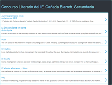 Tablet Screenshot of concursoliterariocanada.blogspot.com