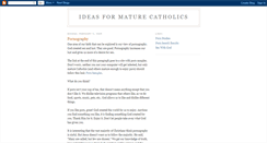 Desktop Screenshot of catholic102.blogspot.com